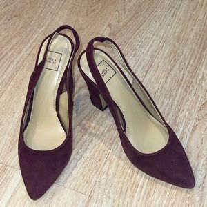 Brand New Suede & Leather Lined Pumps